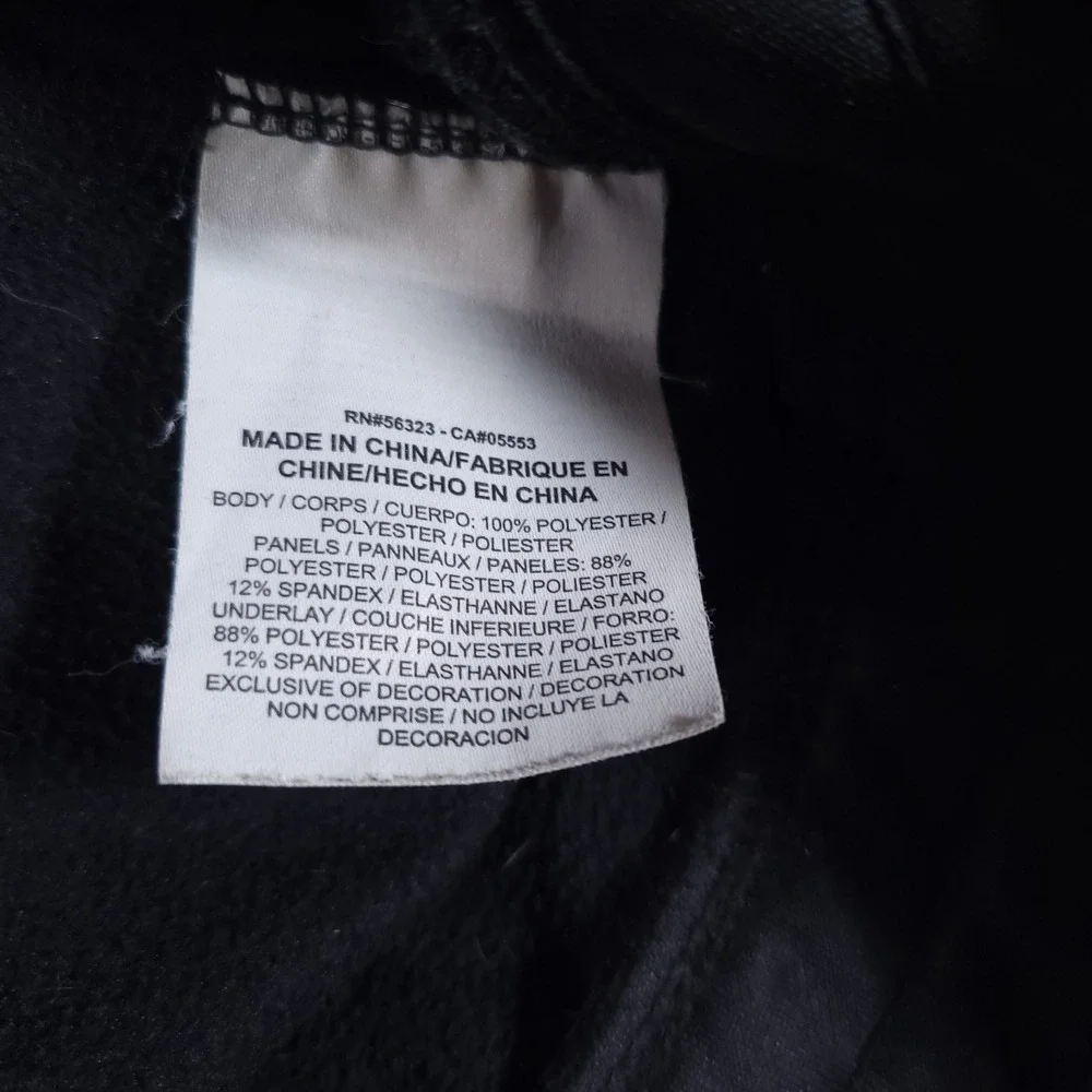 Nike Jacket Adult Large Black Gray Zip Therma-Fit‎ Hooded Snowflake 744389-010